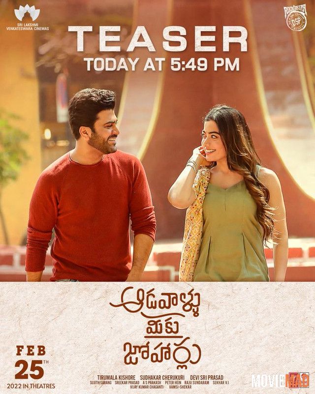 Aadavallu Meeku Johaarlu 2022 WEB-DL Hindi HQ Dubbed 1080p 720p 480p