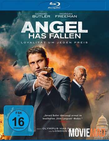 Angel Has Fallen 2019 Hindi Dubbed ORG BluRay Full Movie 720p 480p