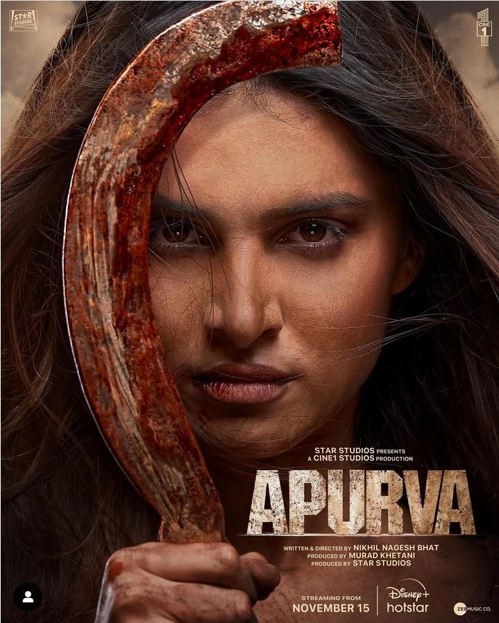 Apurva (2023) Hindi Dubbed ORG HDRip DSPN Full Movie 720p 480p