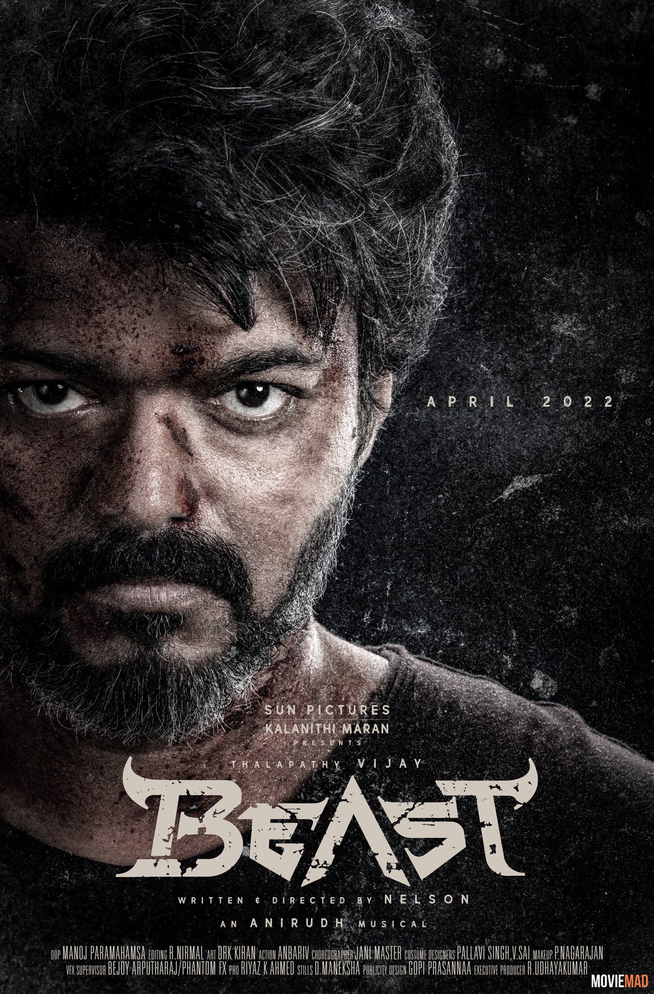 Beast (2022) Hindi Dubbed 720p 480p PDVDRip