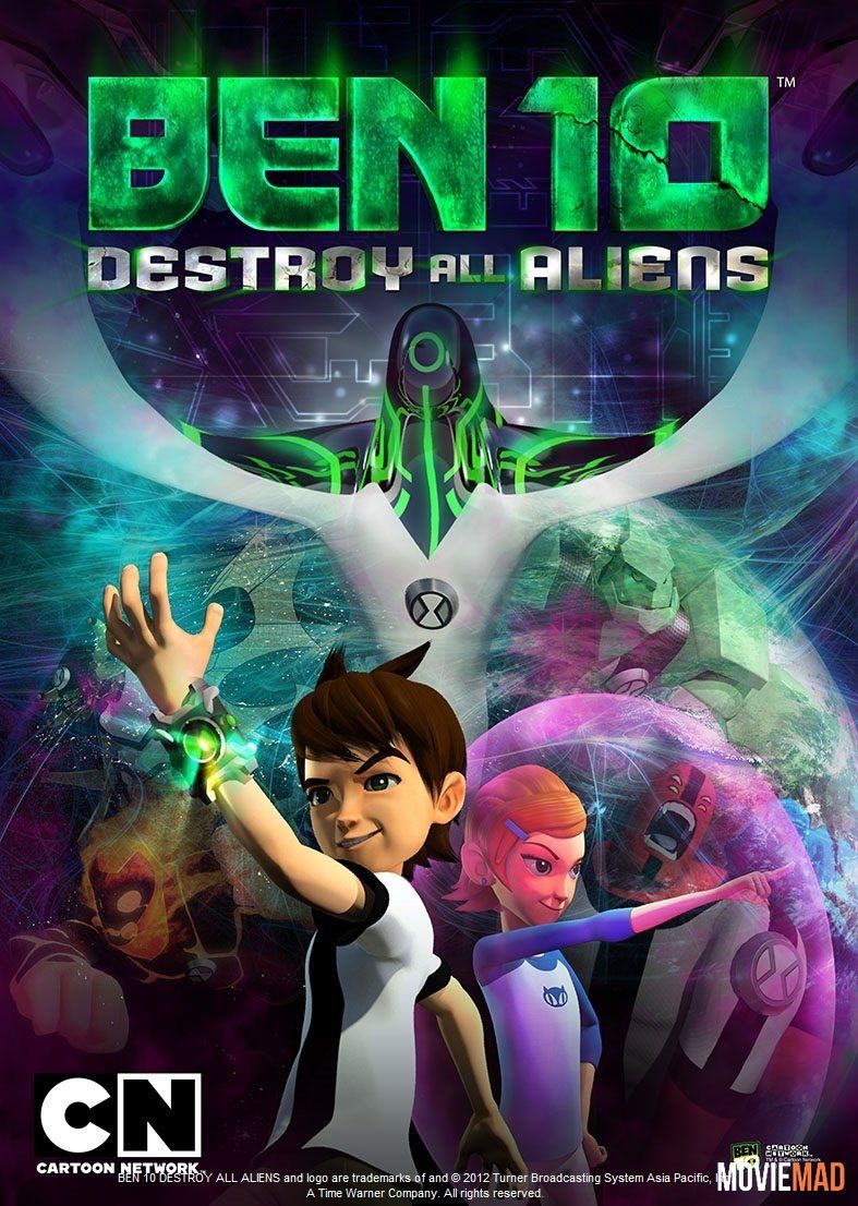 Ben 10: Destroy All Aliens 2012 Hindi Dubbed BluRay Full Movie 720p 480p