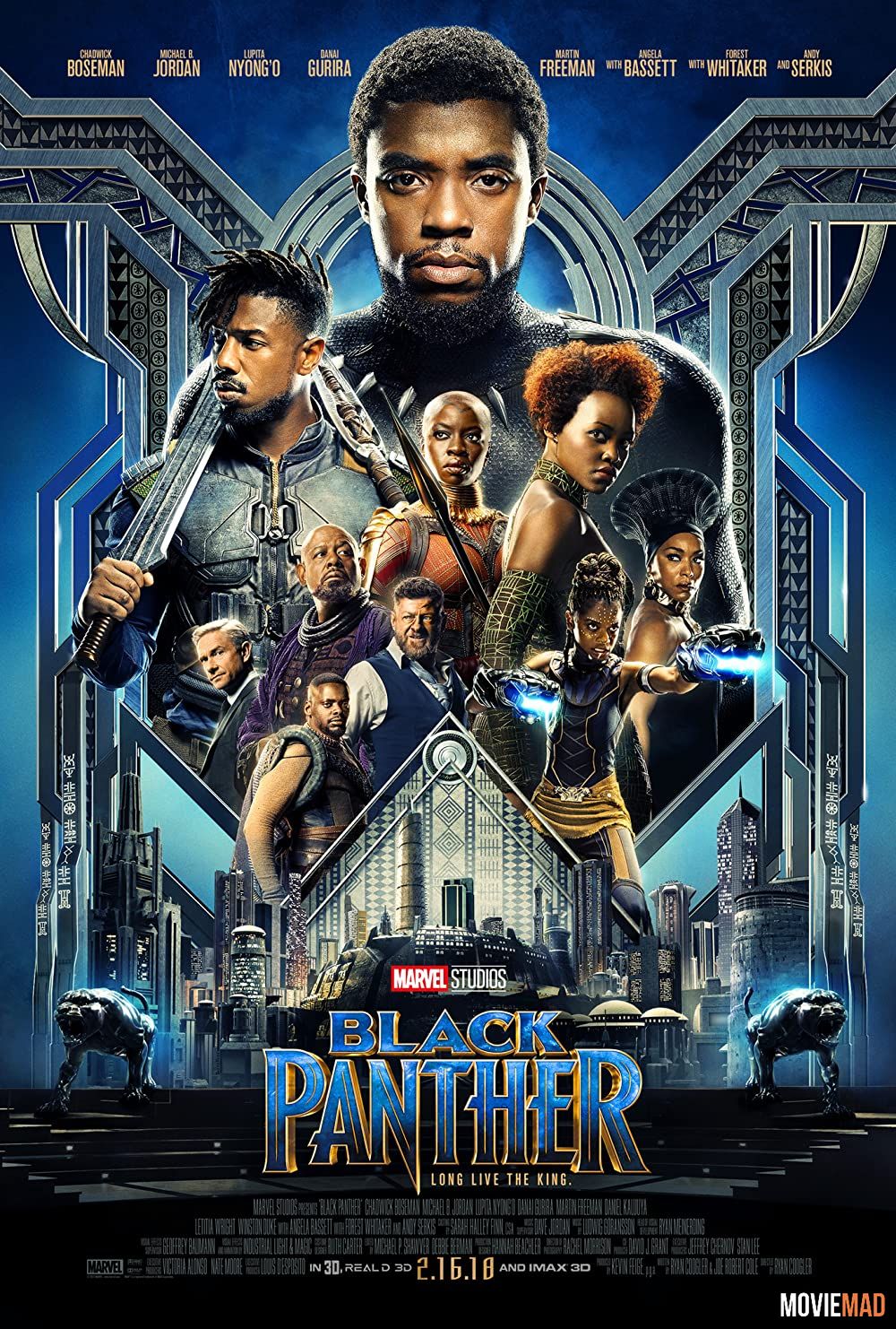 Black Panther (2018) Hindi Dubbed IMAX BluRay Full Movie 720p 480p