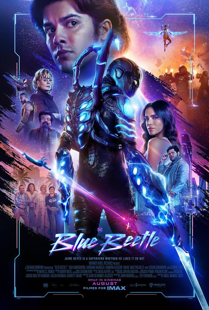 Blue Beetle (2023) English ORG HDRip Full Movie 720p 480p