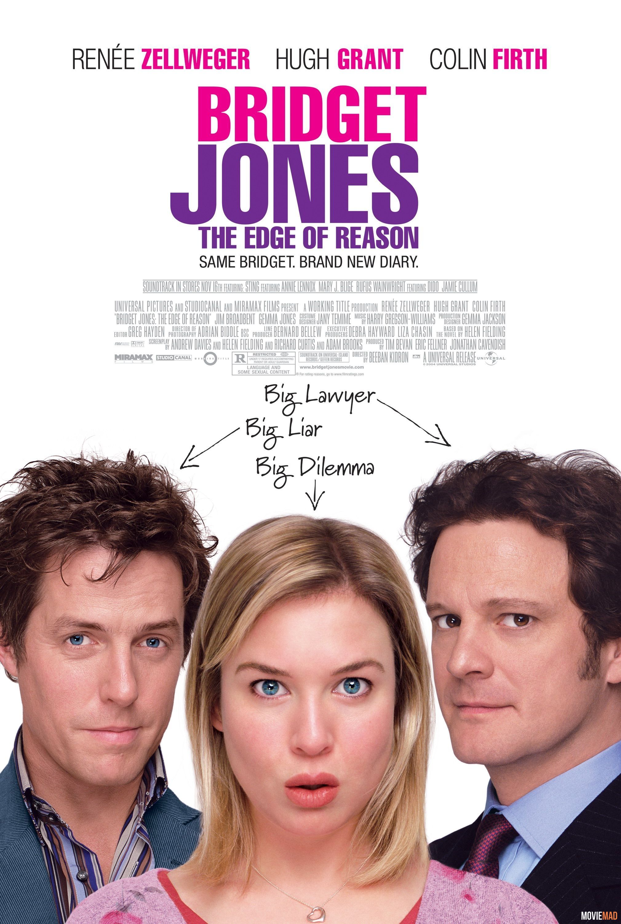 Bridget Jones The Edge of Reason 2004 Hindi Dubbed BluRay Full Movie 720p 480p