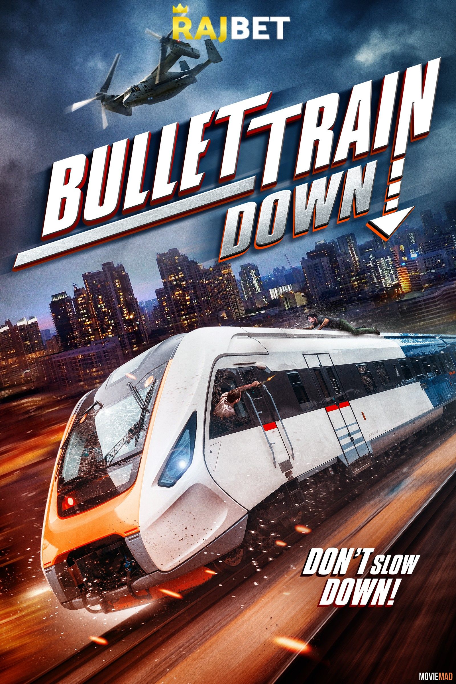 Bullet Train Down (2022) Hindi (Voice Over) Dubbed WEBRip Full Movie 720p 480p