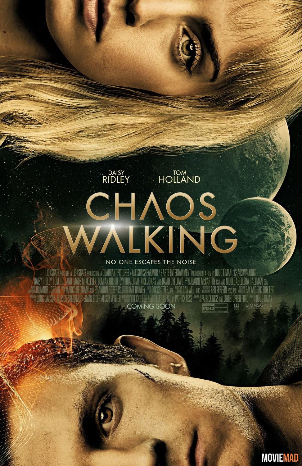 Chaos Walking 2021 English HDRip Full Movie 720p 480p