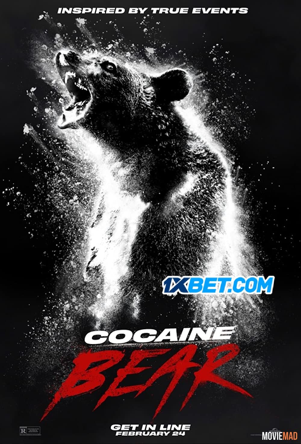 Cocaine Bear (2023) Hindi HQ Dubbed HDRip Full Movie 720p 480p