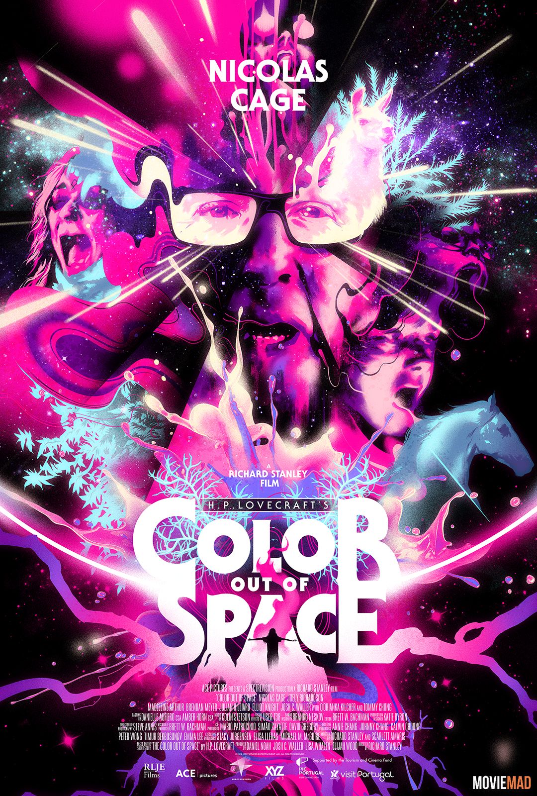 Color Out of Space 2019 Hindi Dubbed BluRay Full Movie 720p 480p