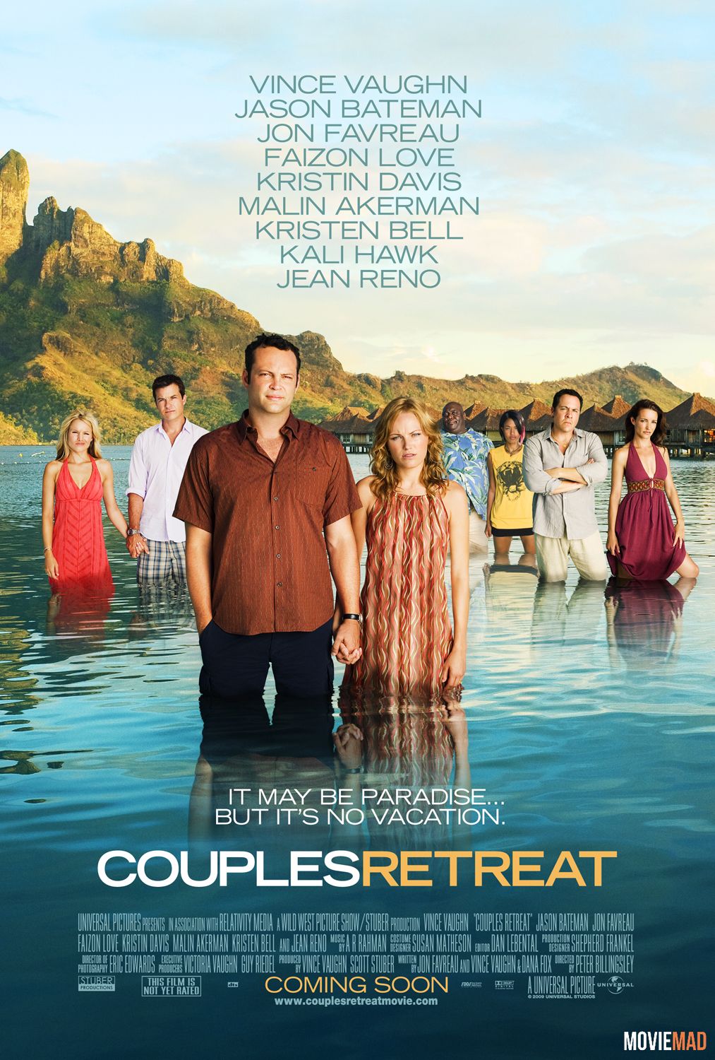 Couples Retreat 2009 BluRay Hindi Dubbed 720p 480p