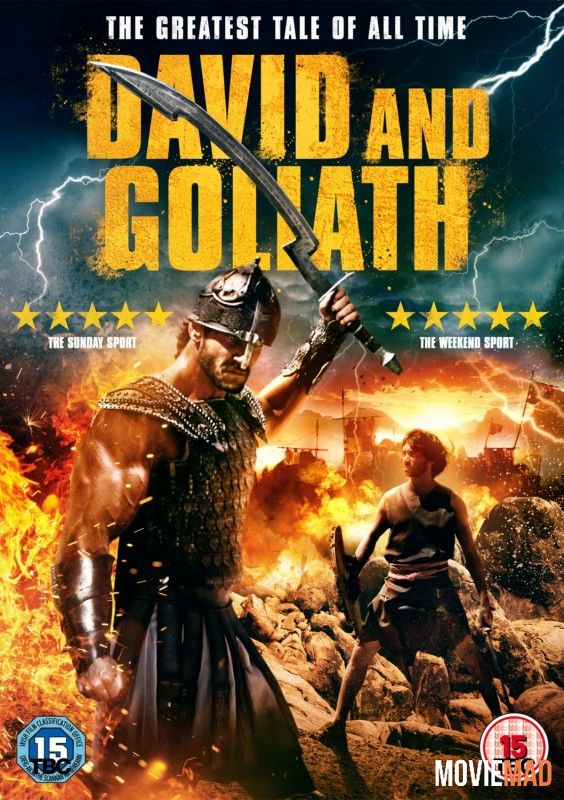 David and Goliath 2015 Hindi Dubbed ORG BluRay Full Movie 720p 480p