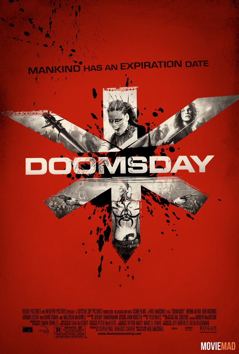 Doomsday 2008 UNRATED Hindi Dubbed BluRay Full Movie 720p 480p