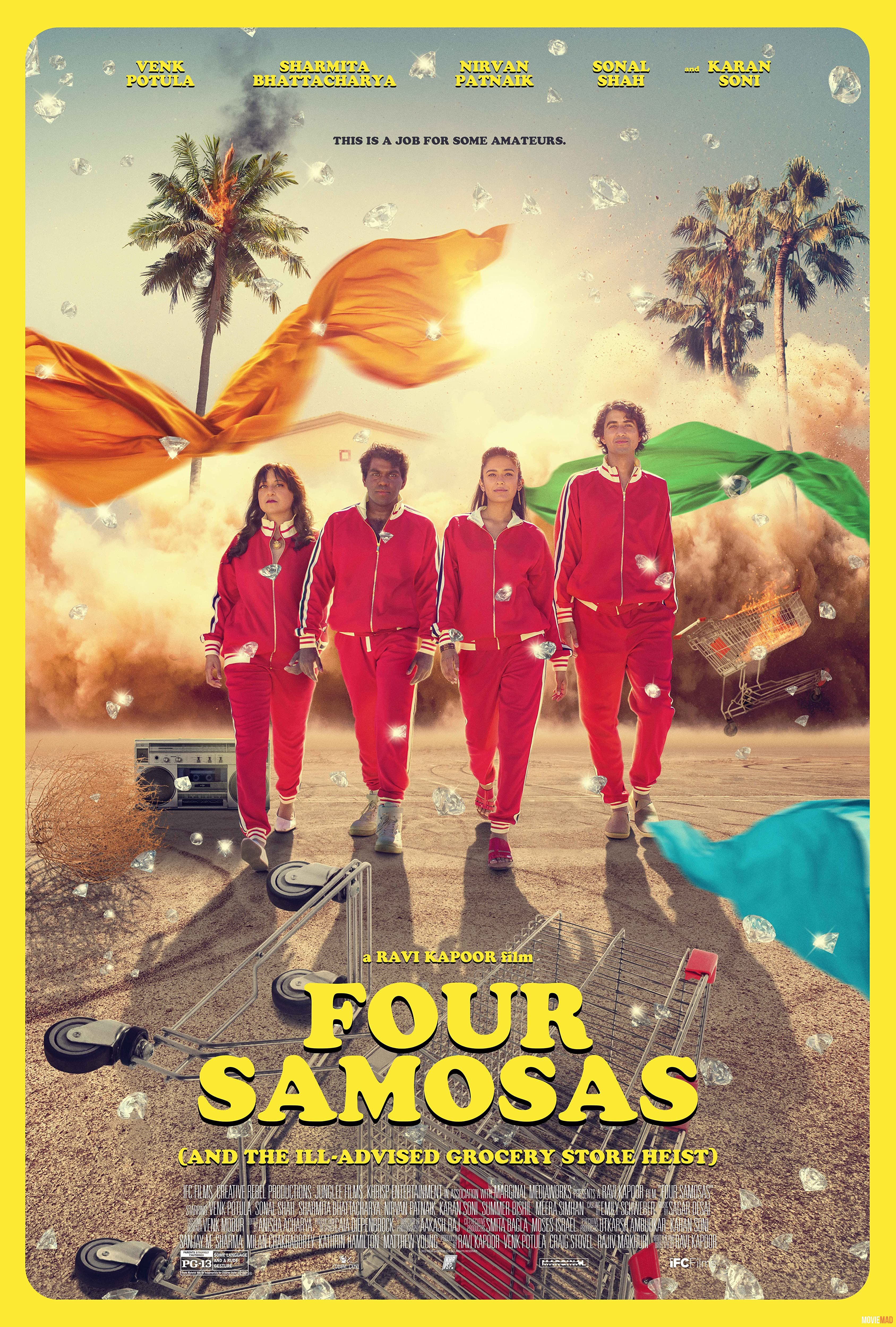 Four Samosas 2022 (Voice Over) Dubbed WEBRip Full Movie 720p 480p