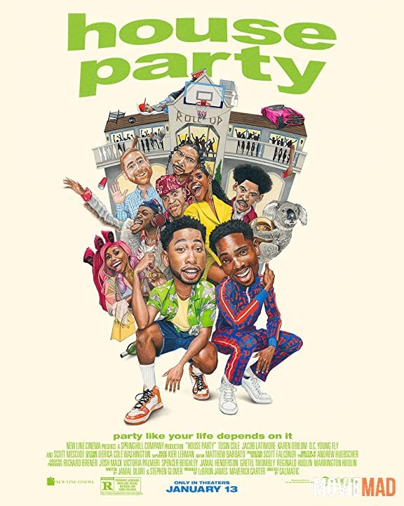 House Party 2023 Hindi (Voice Over) Dubbed WEBRip Full Movie 720p 480p