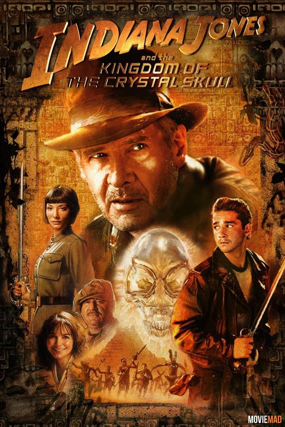 Indiana Jones and the Kingdom of the Crystal Skull 2008 Hindi Dubbed BluRay Full Movie 720p 480p