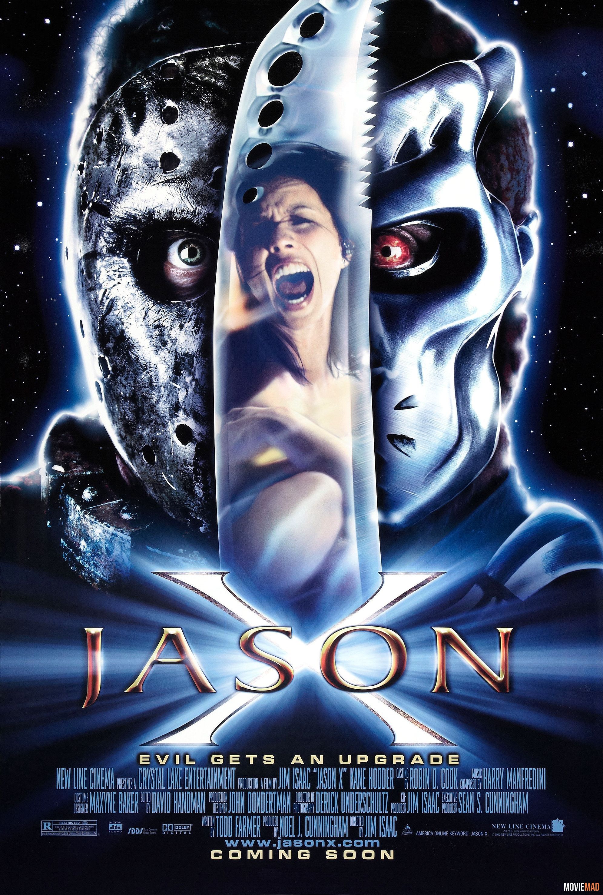 Jason X 2001 Hindi Dubbed BluRay Full Movie 720p 480p