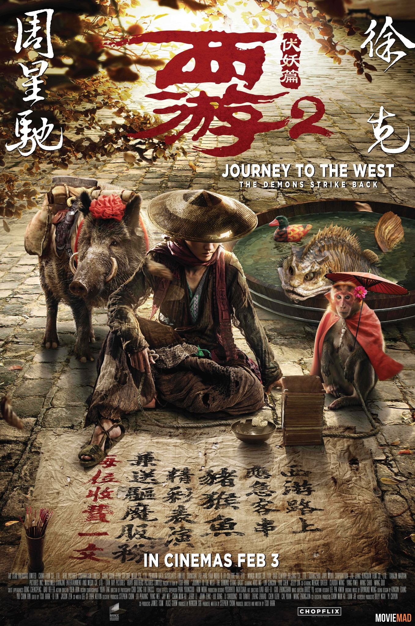 Journey to the West The Demons Strike Back 2017 Hindi Dubbed BluRay Full Movie 720p 480p