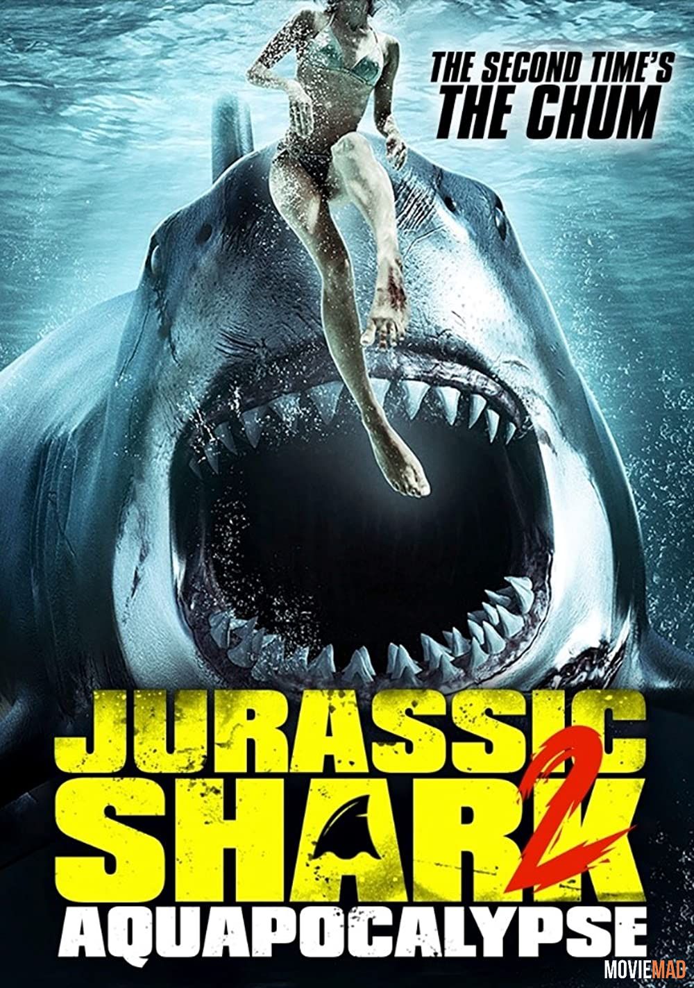 Jurassic Shark 2 Aquapocalypse 2021 English HDRip Full Movie 720p 480p