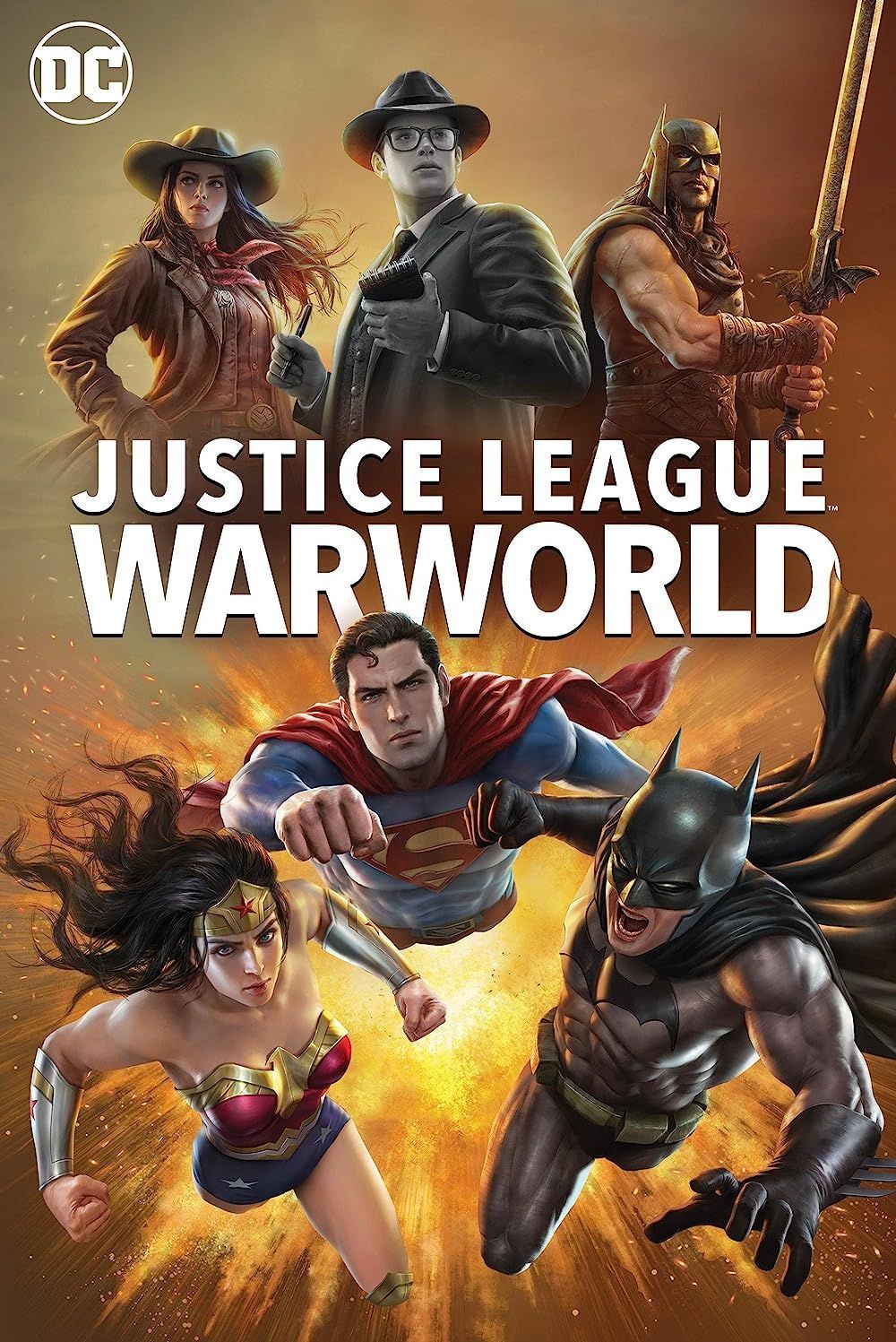 Justice League Warworld (2023) English HDCAM Full Movie 720p 480p