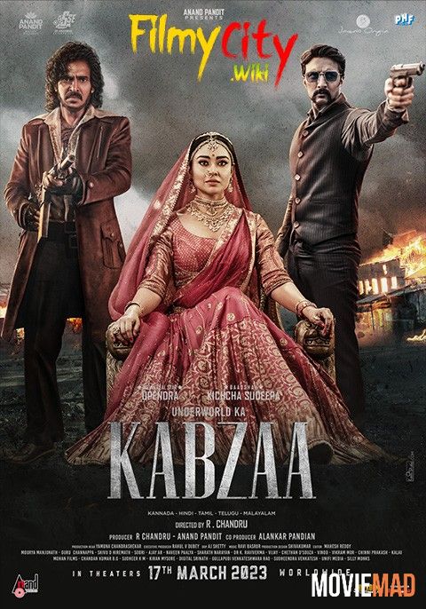 Kabzaa (2023) Hindi(Cleaned) Dubbed HDRip Full Movie 1080p 720p 480p