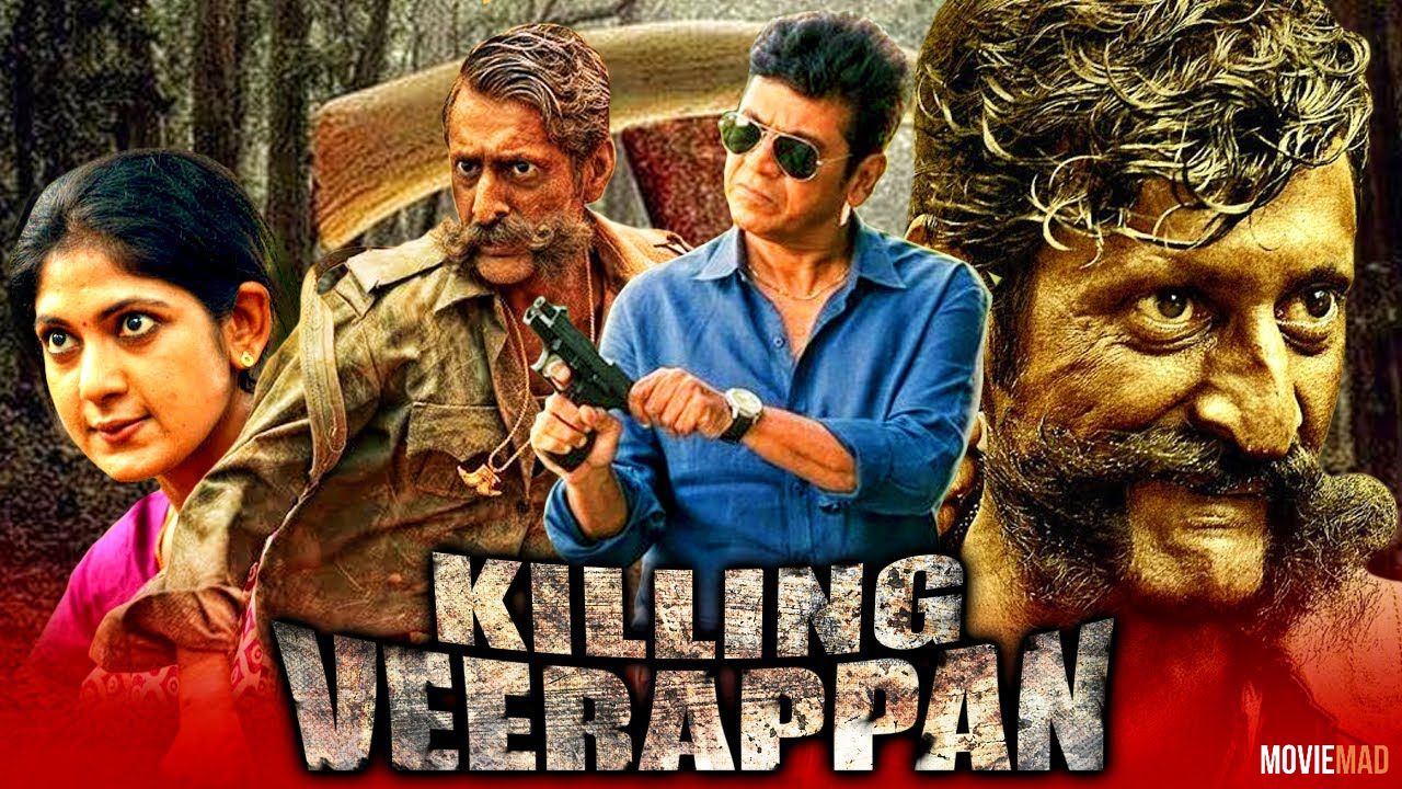 Killing Veerappan 2016 Hindi Dubbed HDRip Full Movie 720p 480p