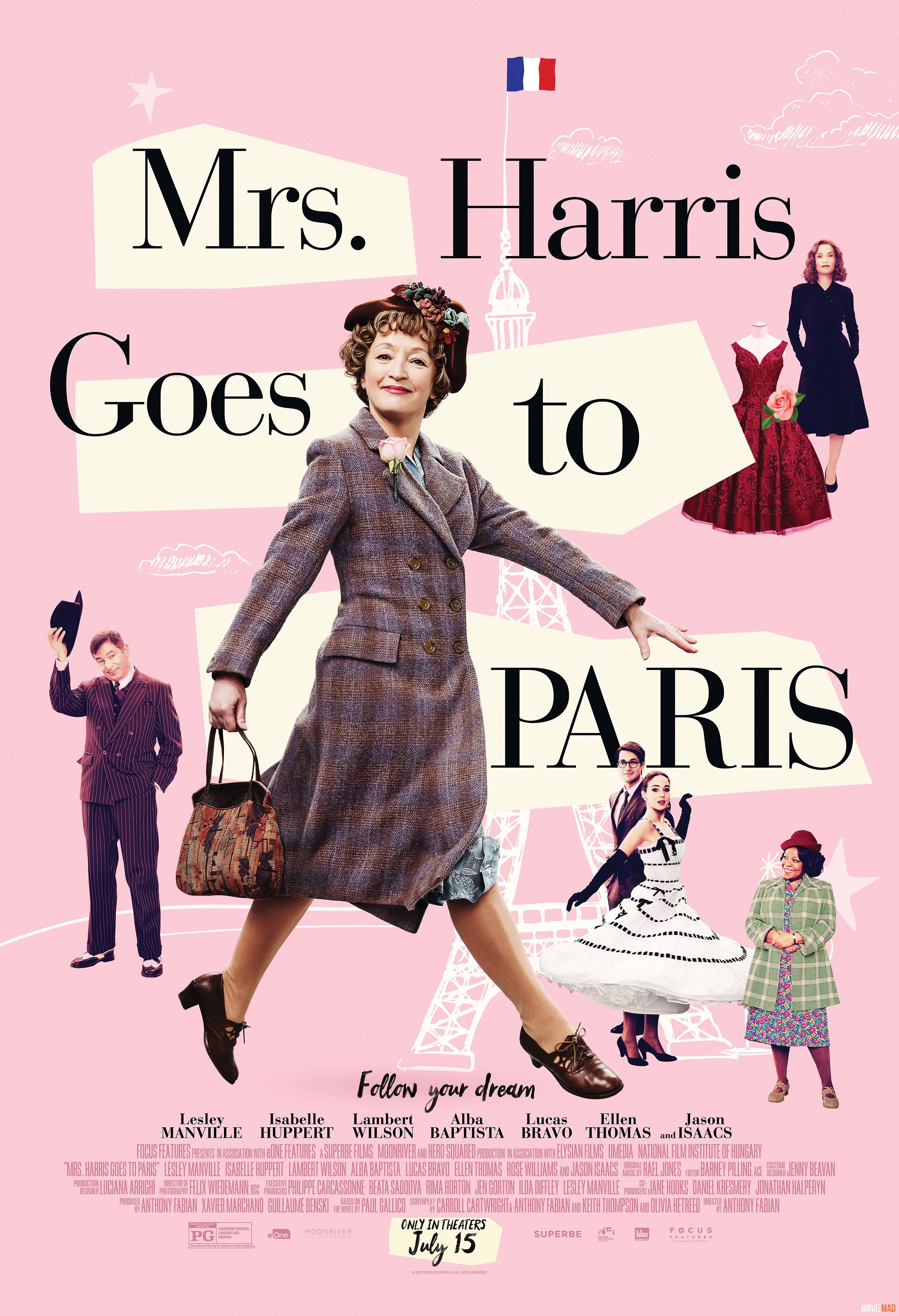 Mrs. Harris Goes to Paris (2022) Hindi Dubbed ORG BluRay Full Movie 1080p 720p 480p