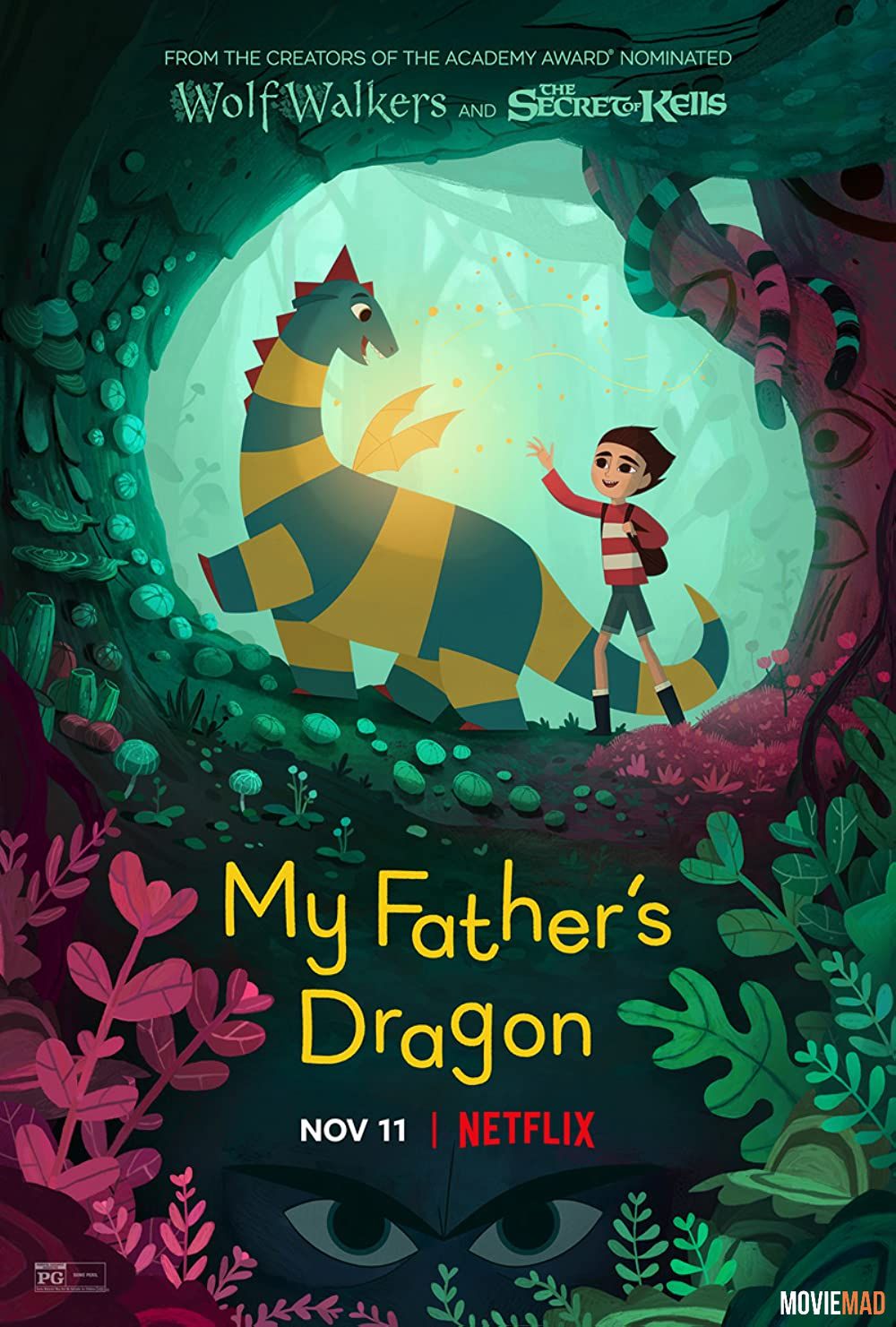 My Fathers Dragon (2022) Hindi Dubbed ORG NF HDRip Full Movie 1080p 720p 480p