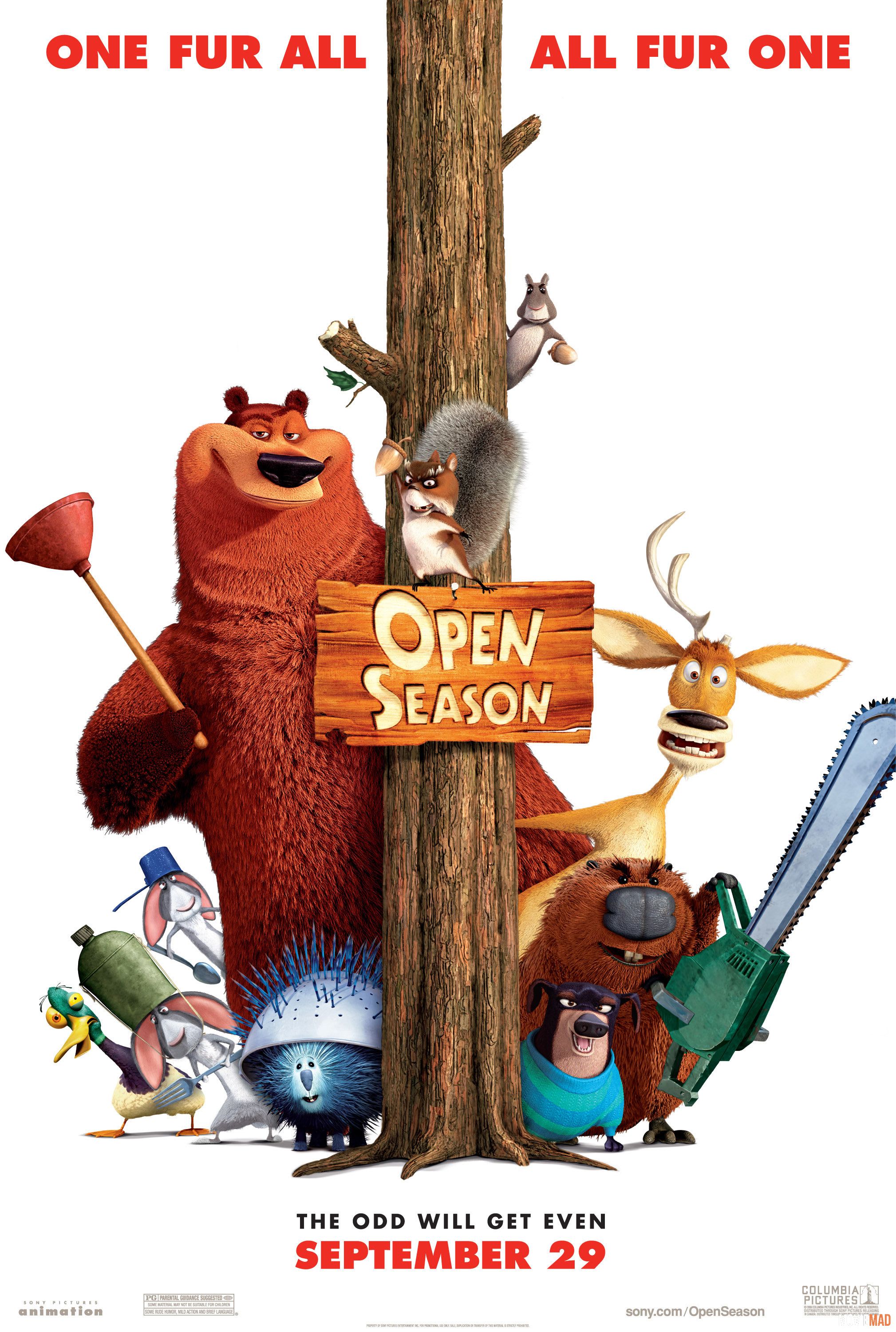 Open Season 2006 Hindi Dubbed BluRay Full Movie 720p 480p