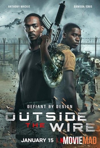 Outside the Wire 2021 Hindi Dubbed WEB DL Full Movie 720p 480p