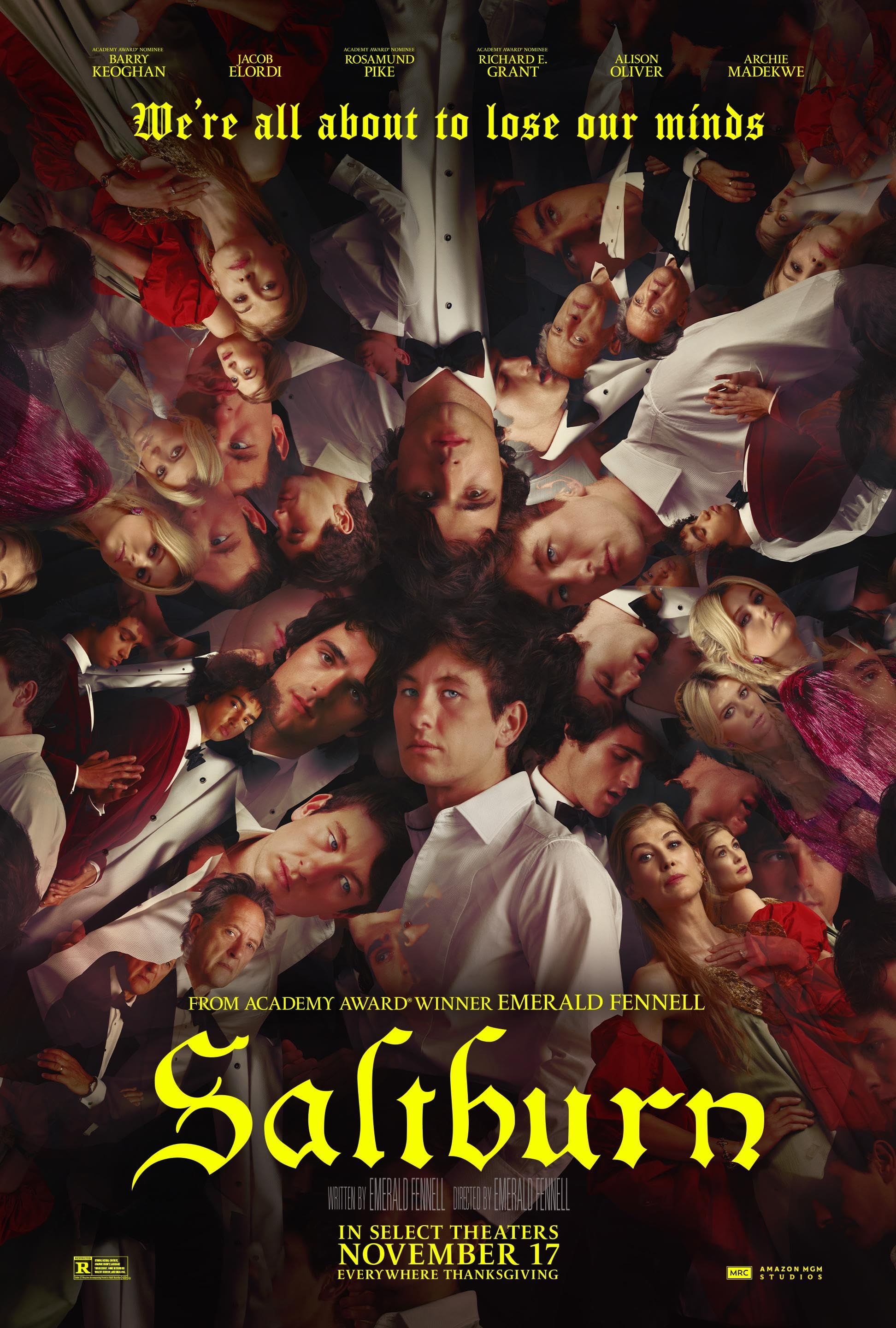 Saltburn (2023) Hindi Dubbed ORG HDRip AMZN Full Movie 720p 480p