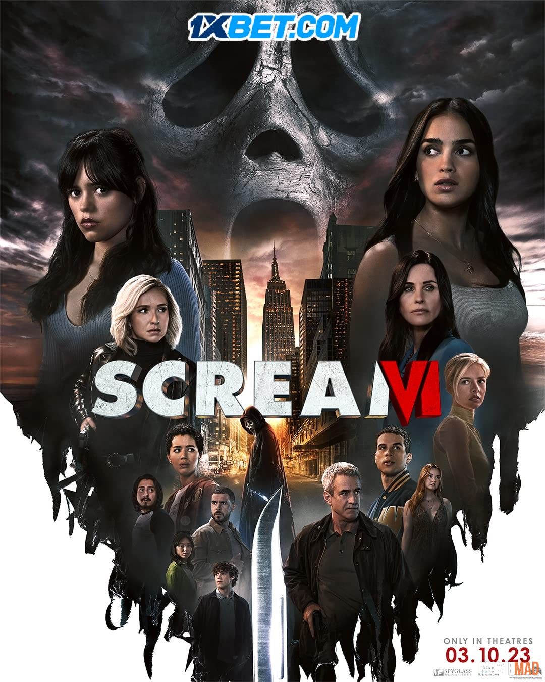 Scream VI (2023) English CAMRip Full Movie 720p 480p