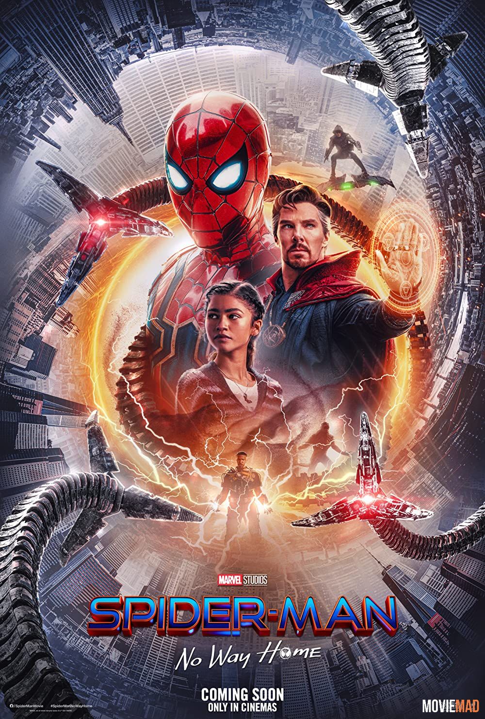 Spider-Man No Way Home (2021) Hindi Dubbed ORG BluRay Full Movie 1080p 720p 480p