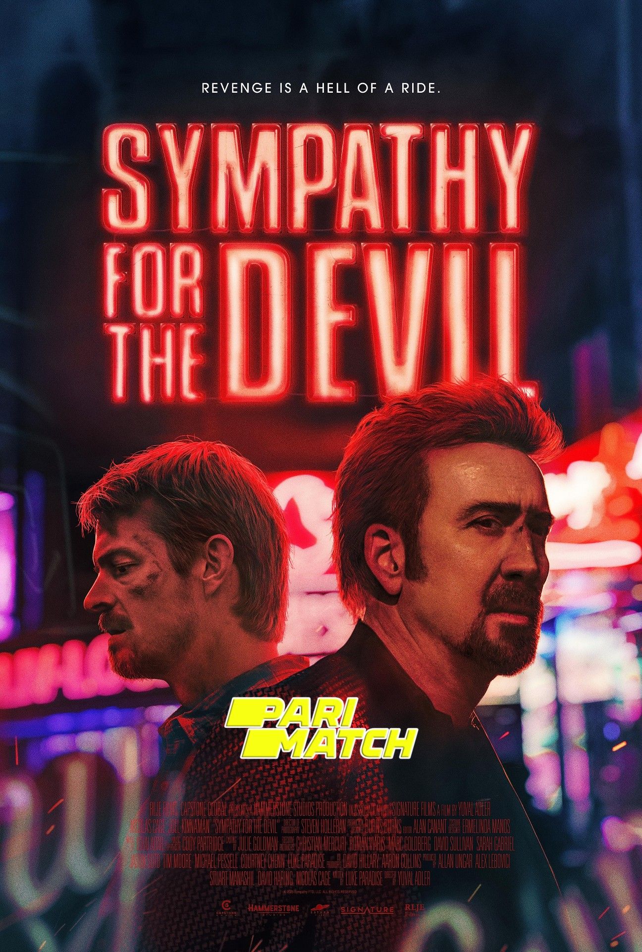 Sympathy for the Devil (2023) Hindi(HQ) Dubbed WEBRip Full Movie 720p 480p