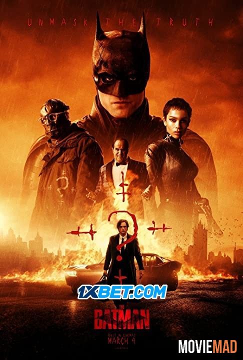 The Batman (2022) V3 Hindi Dubbed HDCAM Full Movie 1080p 720p 480p