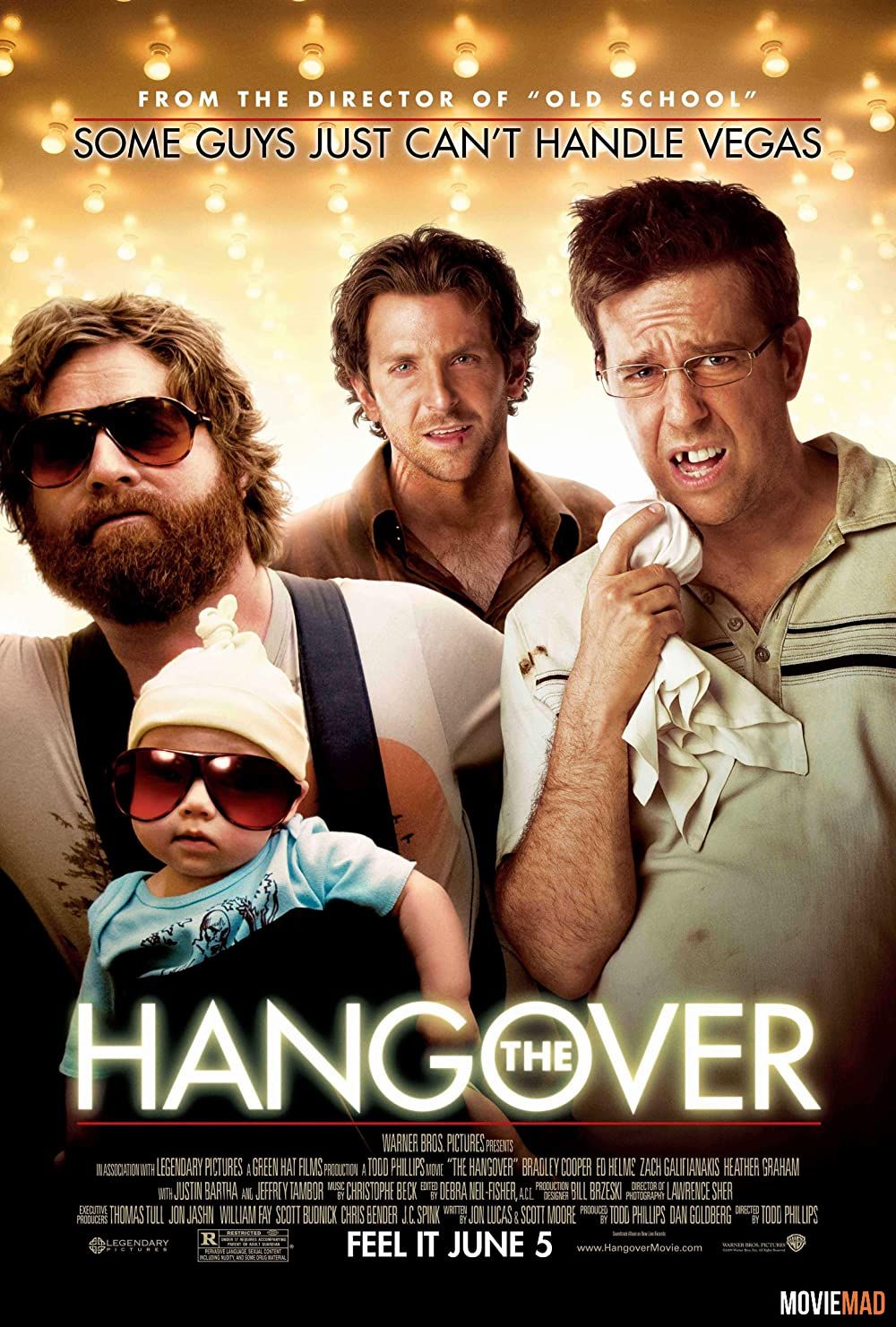 The Hangover 2009 Hindi Dubbed BluRay Full Movie 720p 480p