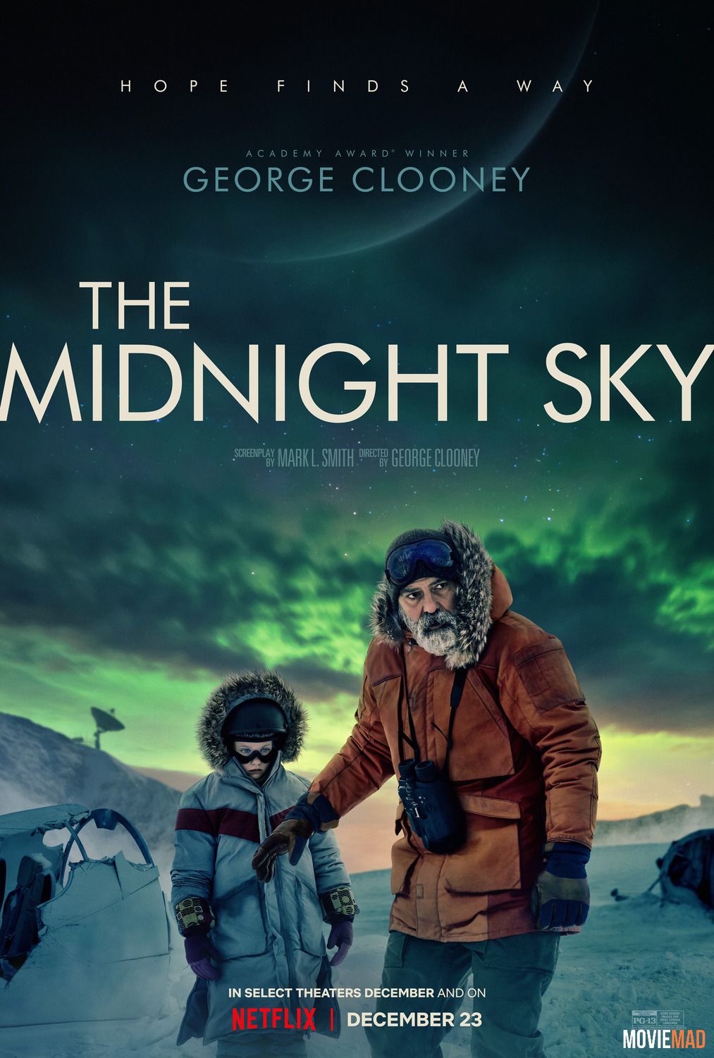 The Midnight Sky 2020 Hindi Dubbed WEB DL Full Movie 720p 480p