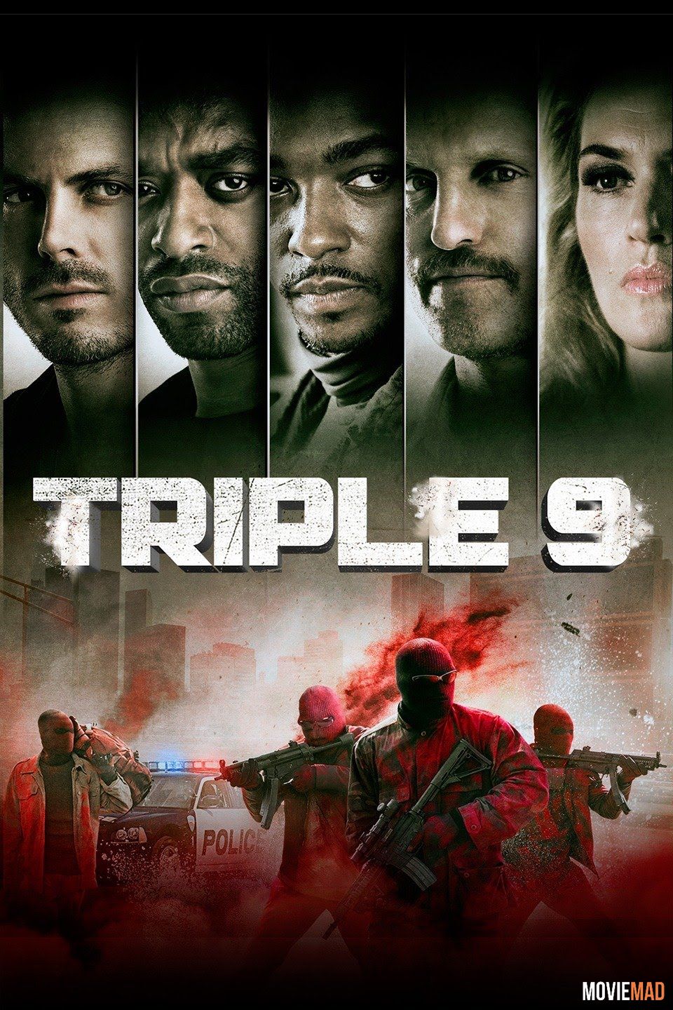 Triple 9 2016 BluRay Hindi Dubbed 720p 480p