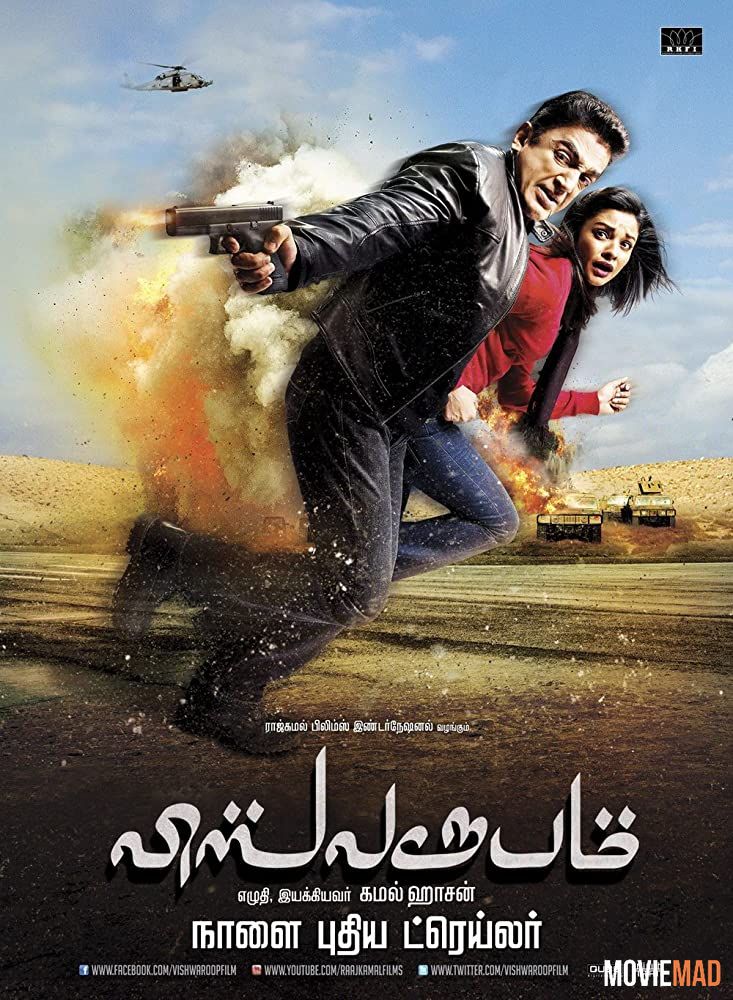 Vishwaroopam 2013 Hindi Dubbed HDRip Full Movie 720p 480p