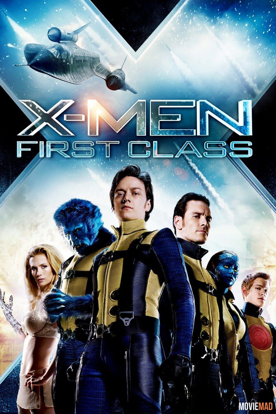 X-Men: First Class 2011 Hindi BluRay Full Movie 720p 480p