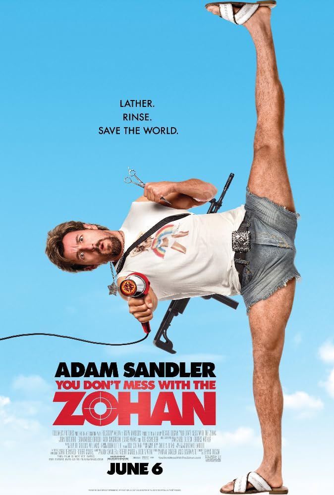 You Dont Mess with the Zohan (2008) Hindi Dubbed ORG HDRip Full Movie 720p 480p